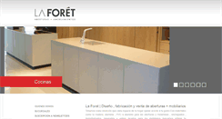 Desktop Screenshot of laforet.com.ar