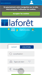 Mobile Screenshot of laforet.com