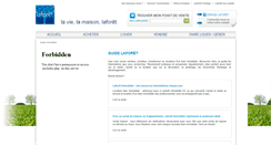 Desktop Screenshot of guide.laforet.com